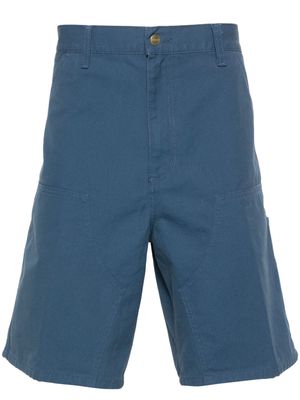 Carhartt WIP Double Knee cotton shorts - Blue