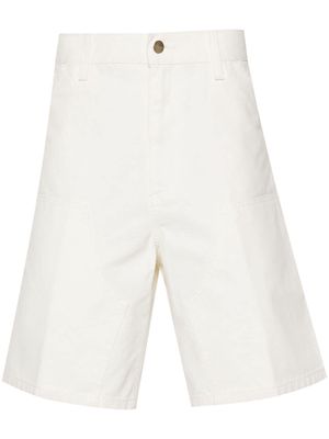 Carhartt WIP Double Knee cotton shorts - White