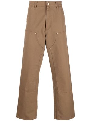 Carhartt WIP Double Knee organic cotton trousers - Brown