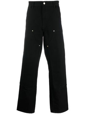 Carhartt WIP Double Knee straight-leg trousers - Black