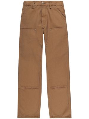 Carhartt WIP Double Knee straight-leg trousers - Brown