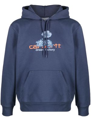 Carhartt WIP Dream Factory long-sleeve hoodie - Blue