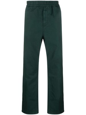 Carhartt WIP elasticated-waistband straight-leg trousers - Green