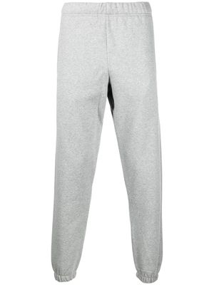 Carhartt WIP embroidered-logo cotton track pants - Grey