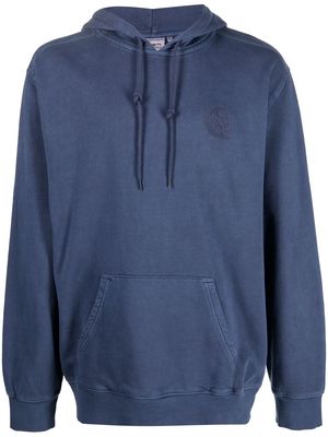 Carhartt WIP embroidered-logo drawstring hoodie - Blue
