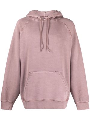 Carhartt WIP faded-effect cotton hoodie - Pink