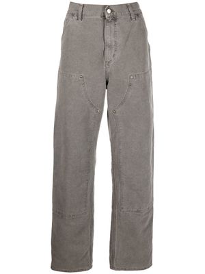 Carhartt WIP faded organic cotton trousers - Black