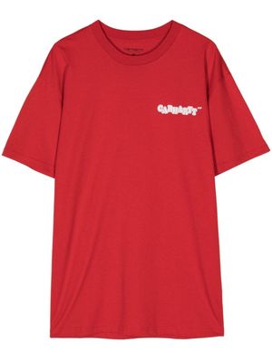 Carhartt WIP Fast Food-print cotton T-shirt - Red