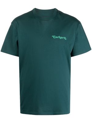 Carhartt WIP Fez logo-print T-Shirt - Green