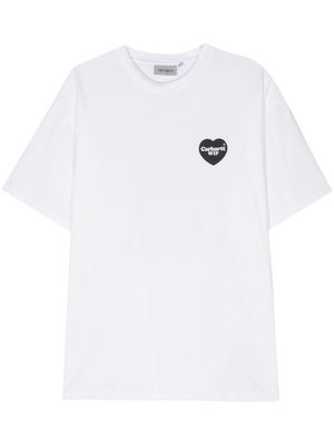 Carhartt WIP Heart Bandana T-Shirt - White