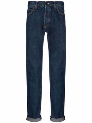 Carhartt WIP high-rise slim-fit jeans - Blue