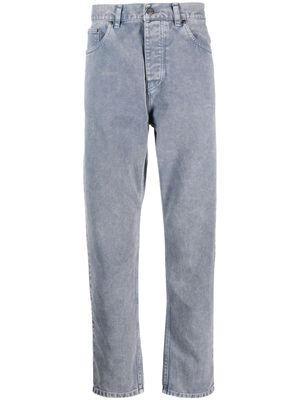 Carhartt WIP high-rise straight leg jeans - Blue