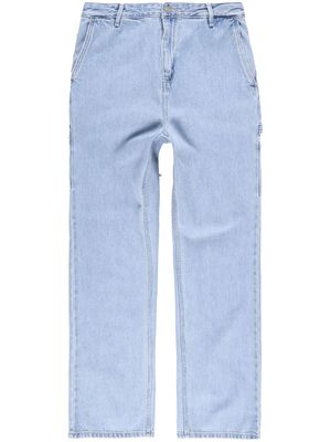 Carhartt WIP high-waist straight-leg jeans - Blue