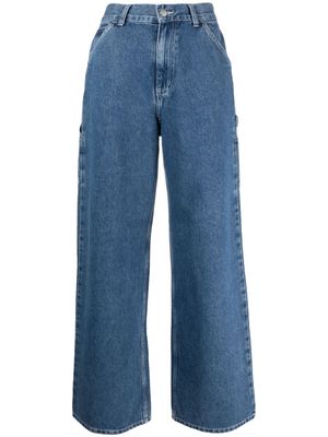 Carhartt WIP high-waist wide-leg jeans - Blue