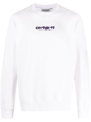 Carhartt WIP Ink Bleed cotton sweatshirt - White