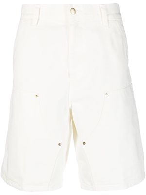 Carhartt WIP knee-length denim shorts - White