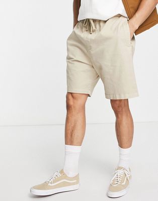 Carhartt WIP lawton shorts in beige-Neutral