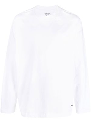 Carhartt WIP Link Script long-sleeve T-shirt - White