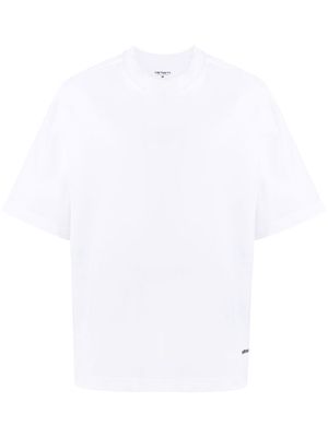 Carhartt WIP Link Script organic cotton T-shirt - White
