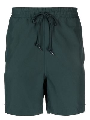 Carhartt WIP logo-embroidered swim shorts - Green