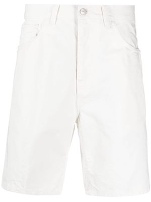 Carhartt WIP logo-patch detail shorts - White