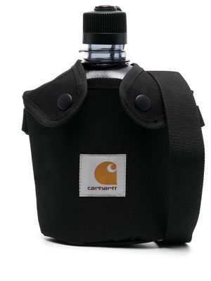 Carhartt WIP logo-patch field bottle - Black