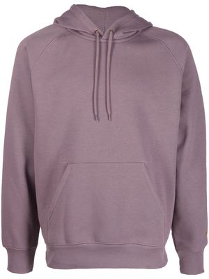 Carhartt WIP logo-patch sleeve hoodie - Purple