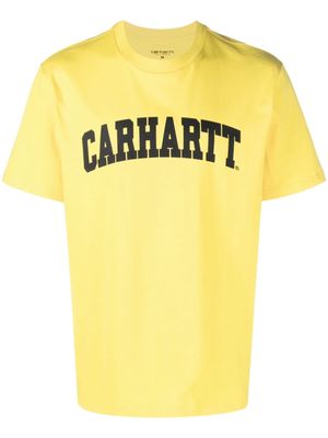 Carhartt WIP logo-print cotton T-shirt - Yellow