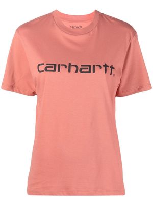 Carhartt WIP logo-print short-sleeve T-shirt - Orange