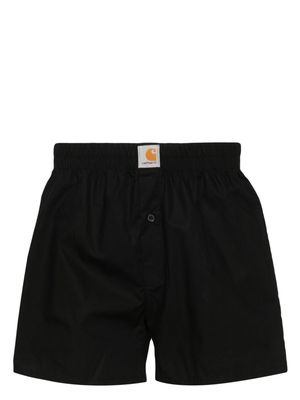 Carhartt WIP logo-waistband cotton boxers - Black