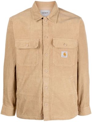 Carhartt WIP long-sleeve corduroy shirt - Brown