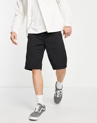 Carhartt WIP master relaxed chino shorts in black