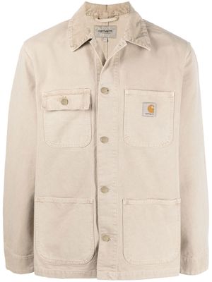 Carhartt WIP Michigan panelled shirt jacket - Neutrals