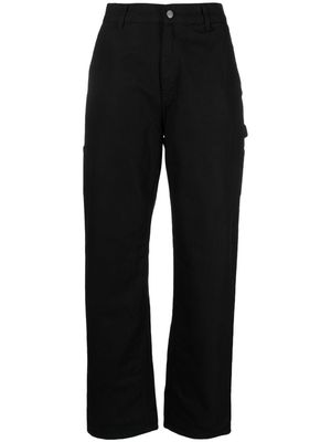 Carhartt WIP mid-rise tapered-leg jeans - Black