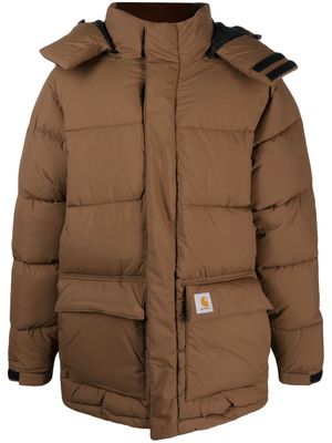 Carhartt WIP Milter waterproof padded jacket - Brown