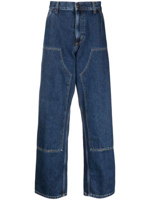 Carhartt WIP Nash DKlow-rise panelled jeans - Blue