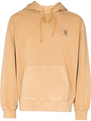 Carhartt WIP Nelson cotton hoodie - Brown