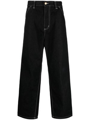 Carhartt WIP OG Single Knee high-rise loose-fit jeans - Black