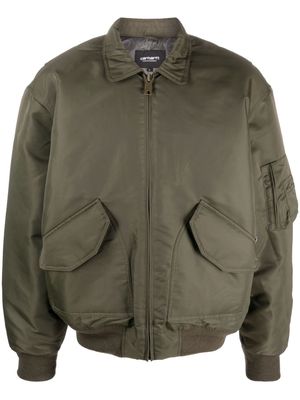 Carhartt WIP Olten spread-collar bomber jacket - Green