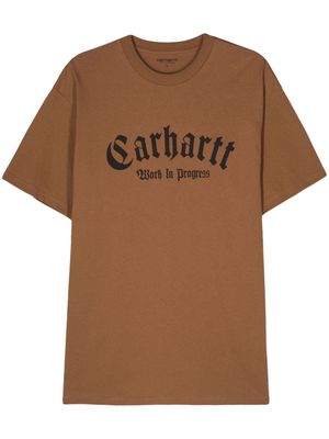 Carhartt WIP Onyx organic cotton T-shirt - Brown
