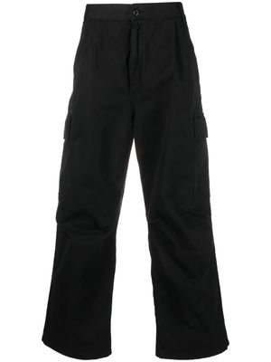 Carhartt WIP organic-cotton cargo-trousers - Black