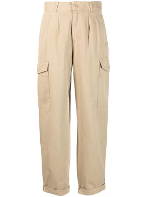 Carhartt WIP organic cotton cargo trousers - Neutrals