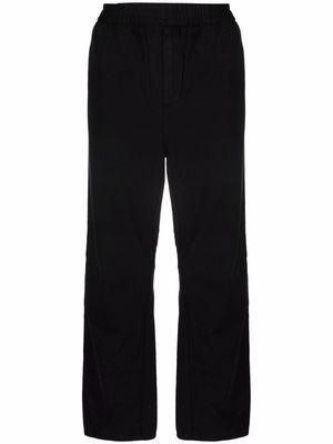 CARHARTT WIP organic cotton straight-leg trousers - Black