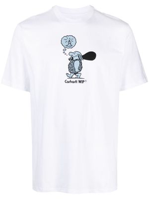 Carhartt WIP Original Thought organic-cotton T-shirt - White