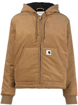 Carhartt WIP padded corduroy zip-front jacket - Brown