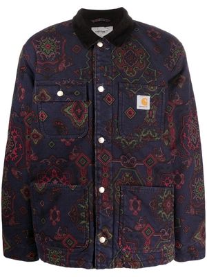 Carhartt WIP paisley-print bomber jacket - Blue