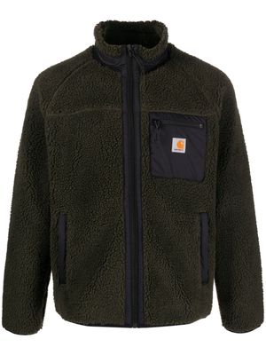 Carhartt WIP Prentis faux-shearling jacket - Green