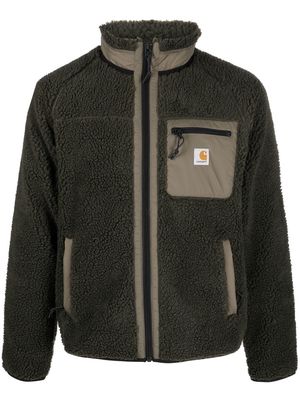Carhartt WIP Prentis logo-patch fleece jacket - Green