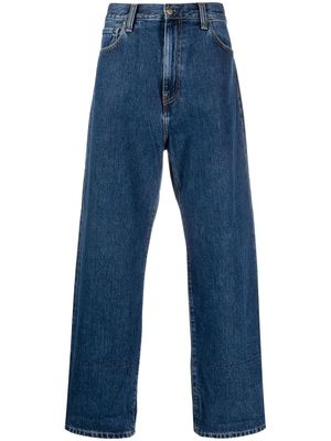 Carhartt WIP rear logo-patch denim jeans - Blue