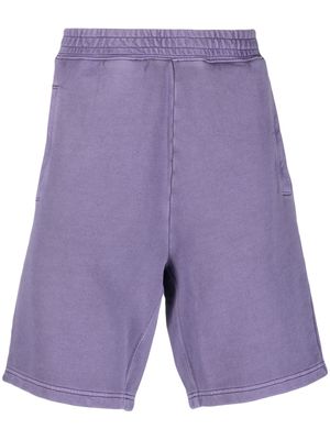 Carhartt WIP rear logo-patch detail shorts - Purple